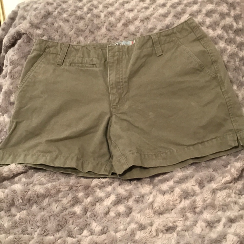 Old Navy Khaki Green Shorts Size 6
